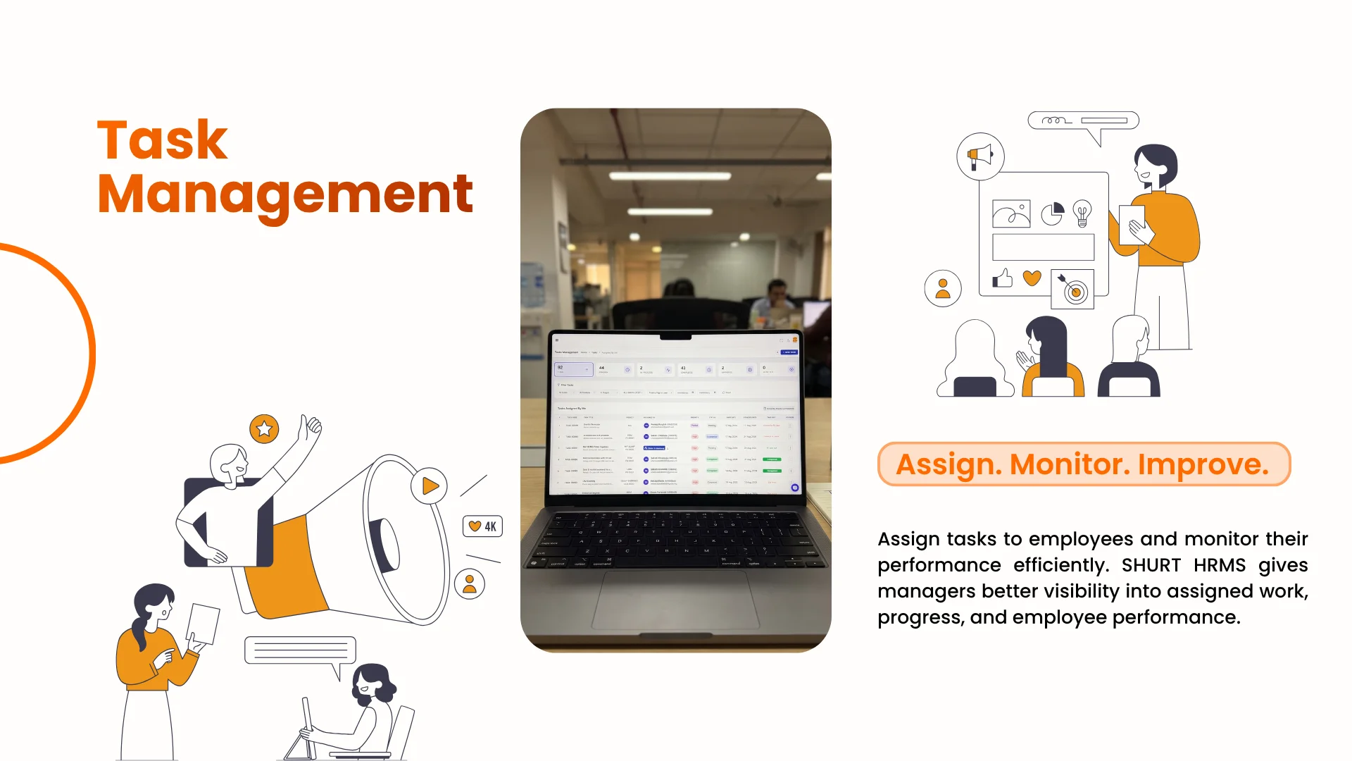 SHURT HRMS Attendance with Face Recognition and GPS Geofencing